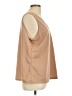 NYDJ 100% Polyester Tan Sleeveless Top Size L - photo 4