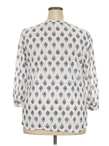 Purejill 3/4 Sleeve Blouse (view 2)
