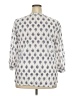 Purejill White 3/4 Sleeve Blouse Size 2X - photo 2