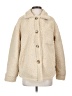 En Creme 100% Polyester Ivory Faux Fur Jacket Size S - photo 1