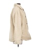 En Creme 100% Polyester Ivory Faux Fur Jacket Size S - photo 4