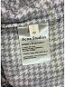 Acne Studios 100% Silk Checkered-gingham Gray Casual Dress Size EU 42 / US 12 - photo 10
