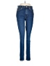 Topshop Hearts Blue Jeans Size 28 waist - photo 1