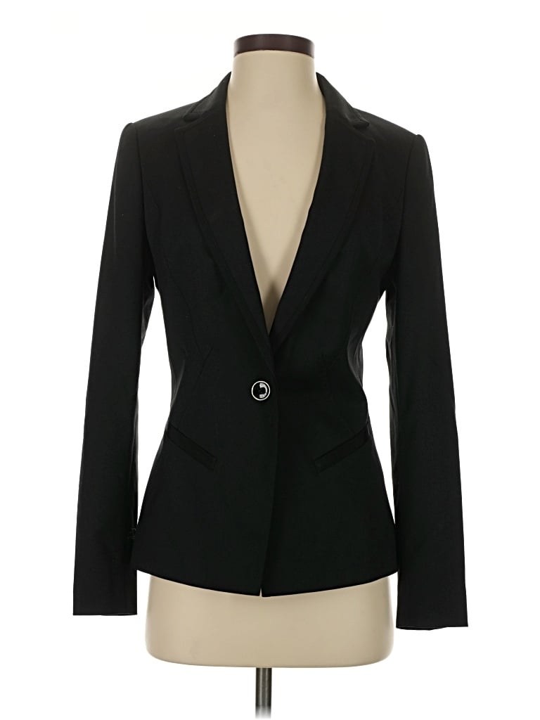 Pre-owned Ted Baker Wool Blazer Jacket In Black
