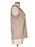 Notations Tan Sleeveless Blouse Size L - photo 4