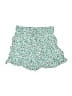 Zara Floral Green Shorts Size S - photo 1