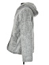 P.J. Salvage 100% Polyester Solid Gray Faux Fur Jacket Size M - photo 5