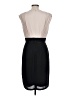 Max and Cleo 100% Polyester Color Block Gray Cocktail Dress Size 10 - photo 2