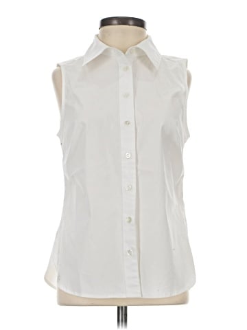 Banana Republic Sleeveless Button-Down Shirt (view 1)