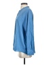 Vince. 100% Polyester Blue Long Sleeve Blouse Size S - photo 5
