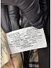 Burberry 100% Polyester Black Raincoat Size M - photo 3