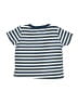 Chick Pea Stripes Blue Short Sleeve Henley Size 6-9 mo - photo 2