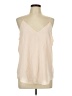 Express Ivory Sleeveless Blouse Size L - photo 1