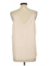 Express Ivory Sleeveless Blouse Size L - photo 2