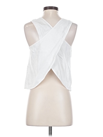 Madewell 100% Linen Cross-Back Sleeveless Top (view 2)