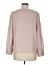 Express 100% Polyester Pink Long Sleeve Blouse Size Med Petite - photo 2