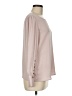 Express 100% Polyester Pink Long Sleeve Blouse Size Med Petite - photo 4