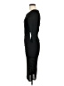 Unique Vintage Solid Black Cocktail Dress Size M - photo 5