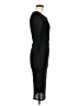 Unique Vintage Solid Black Cocktail Dress Size M - photo 4