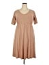 Torrid Chevron-herringbone Tan Casual Dress Size 2X Plus (2) - photo 1