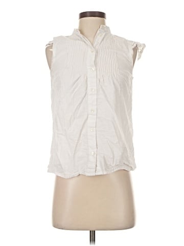 H&M L.O.G.G. Sleeveless Button-Down Shirt (view 1)