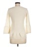 Neiman Marcus 100% Cashmere Ivory Cashmere Pullover Sweater Size XS - photo 2