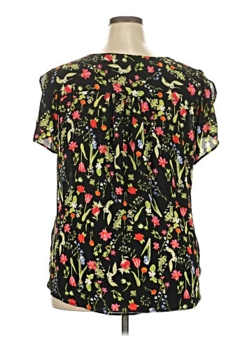PREMISE Short Sleeve Blouse (view 2)