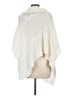 Say What? 100% Acrylic Ivory Poncho One size - photo 2