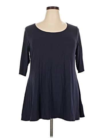 Eileen Fisher 3/4 Sleeve T-Shirt (view 1)