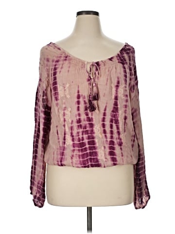 Hippie Laundry Long Sleeve Blouse (view 1)