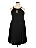 Torrid Solid Black Cocktail Dress Size 2X Plus (2) - photo 1