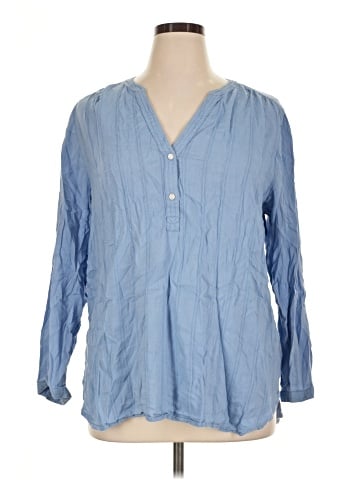 Old Navy Long Sleeve Blouse (view 1)