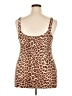 Torrid Brown Tank Top Size 2X Plus (2) - photo 2