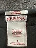Merona Solid Black Casual Skirt Size 6 - photo 4