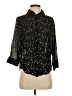 ALLSAINTS Polka Dots Black 3/4 Sleeve Blouse Size S - photo 1