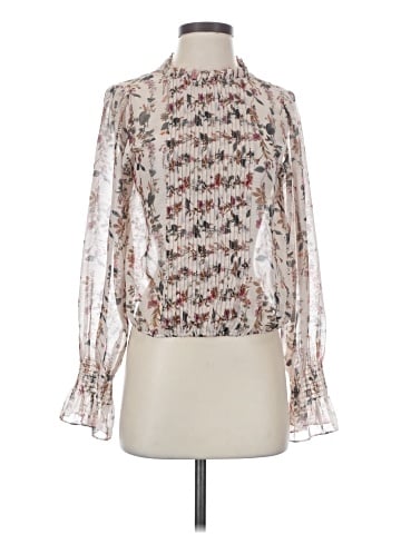 Zara Basic Long Sleeve Blouse (view 1)