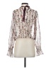 Zara Basic Ivory Long Sleeve Blouse Size S - photo 2