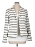 Kenar 100% Polyester Stripes White Blazer Size XL - photo 1