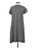 Mono b Solid Gray Casual Dress Size S - photo 2