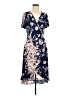 Venus Paisley Blue Cocktail Dress Size M - photo 1