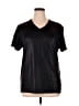 Calvin Klein Metallic Black Short Sleeve T-Shirt Size XL - photo 1