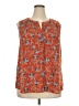 Daniel Rainn 100% Polyester Orange Sleeveless Blouse Size XXL - photo 1