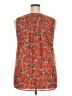 Daniel Rainn 100% Polyester Orange Sleeveless Blouse Size XXL - photo 2