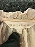 Rebecca Taylor Tan 3/4 Sleeve Blouse Size 6 - photo 7