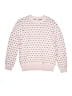 Crewcuts 100% Cotton Hearts Pink Pullover Sweater Size L (youth) - photo 1