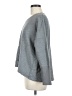 CAbi 100% Cotton Solid Gray Pullover Sweater Size M - photo 5