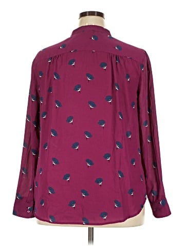 Faded Glory Long Sleeve Blouse (view 2)