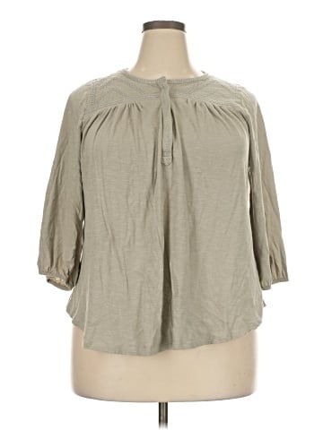 Lucky Brand 3/4 Sleeve Blouse (view 1)