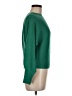 Pink Rose Green Pullover Sweater Size M - photo 4