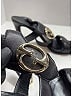Gucci 100% Leather Black Sandals Size EU (IT) 36 / US 6 - photo 5